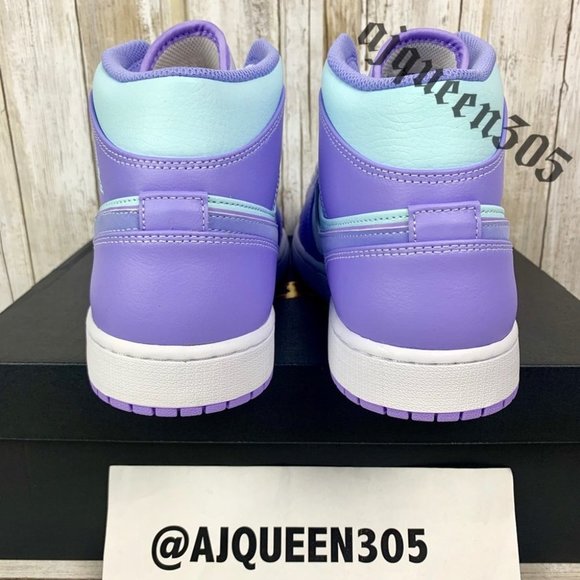Air Jordan 1 Mid purple punch - Picture 6 of 9
